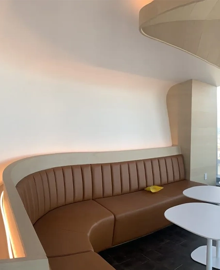 Commercial interior installation